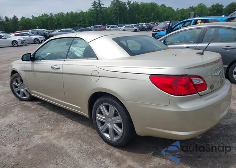 2010 Chrysler Sebring Limited z USA, uszkodzony, nr VIN 1C3BC6EV9AN122372